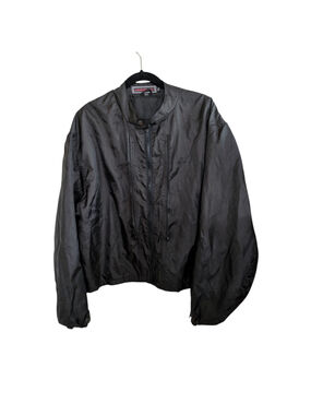 MotoBoss Mens Sz XL Motorcycle Jacket Liner Black Detachable Windbreaker